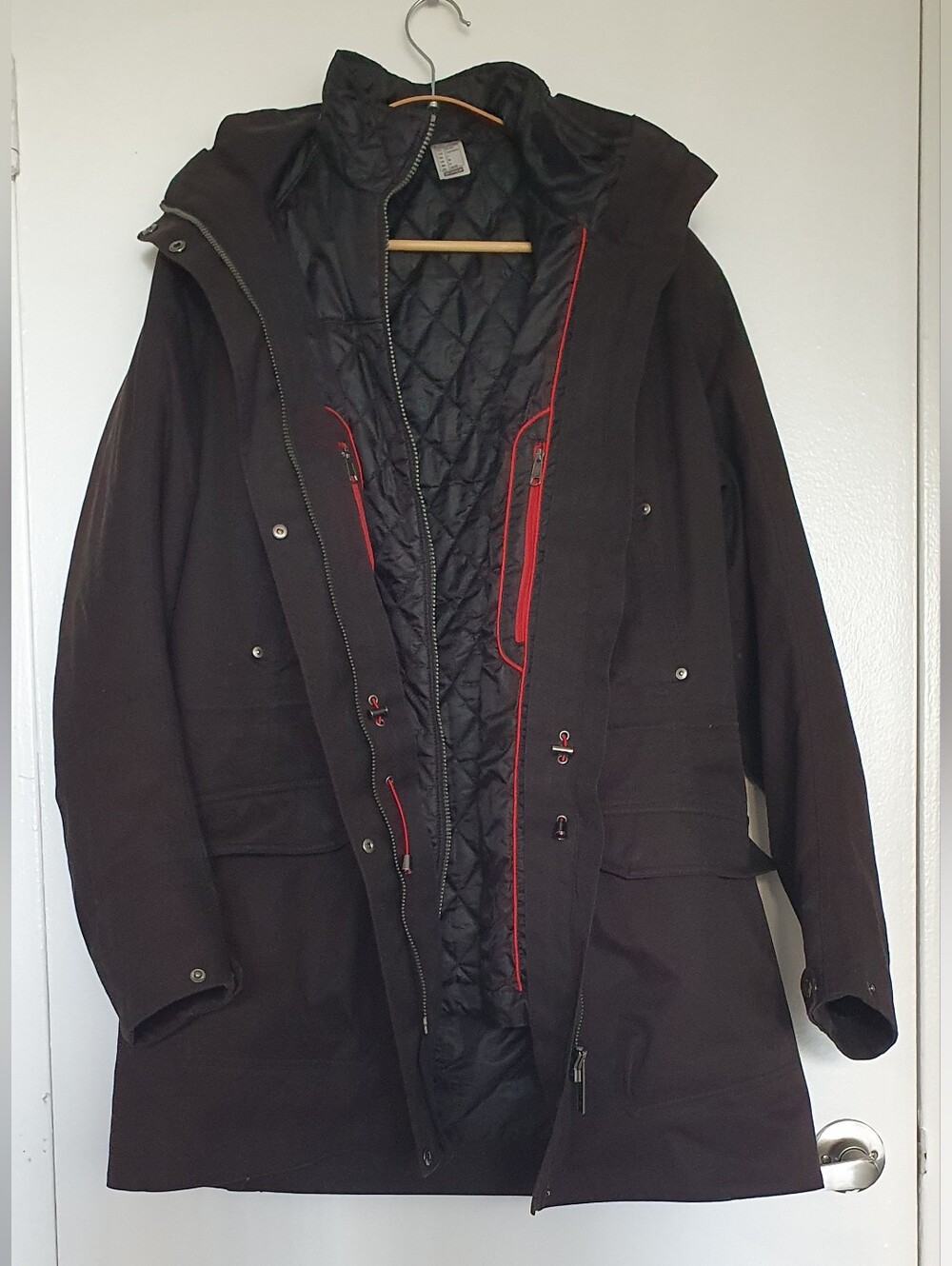 Decathlon 3-in-1 waterproof winter coat